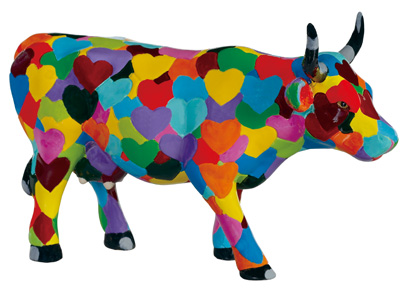 3 CowParade【カウパレード】HappyBirthdaytoMoo Cow Parade Figurines | Official CowParade Collection
